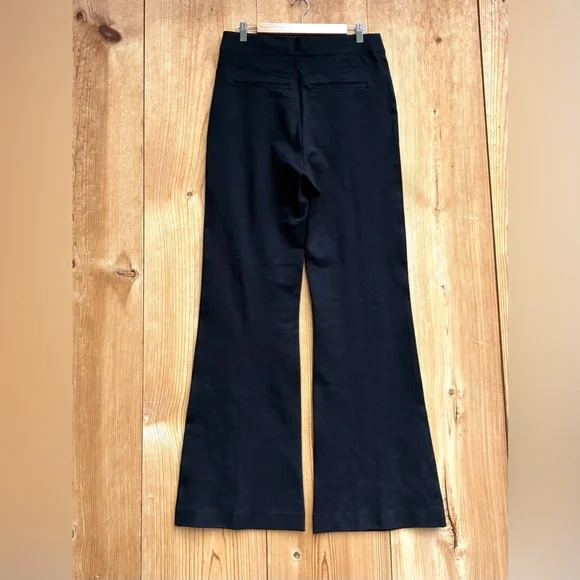 SPANX Black High-Rise Bootcut Flare Pants - Picture 7 of 8